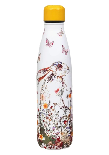 The Wild Press Wildflower Hare Insulated Flask from Museums And Galleries combines practical everyday use with a distinctive nature-inspired design. Featuring wildflower and hare artwork, it brings an artistic botanical feel to a useful insulated flask. A thoughtful choice for anyone who enjoys wildlife and floral designs, while the insulated format makes it a practical addition to everyday routines.
